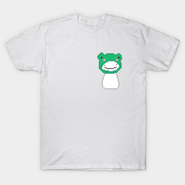 dream blob with froggy hat pixel art T-Shirt by sezawhatever